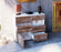 Sideboard Dariella, Walnuss Offen ( 92x79x35cm) - Dekati GmbH