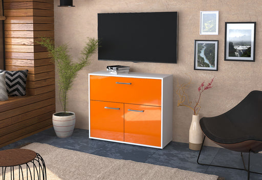 Sideboard Carolin, Orange Front (92x79x35cm) - Dekati GmbH