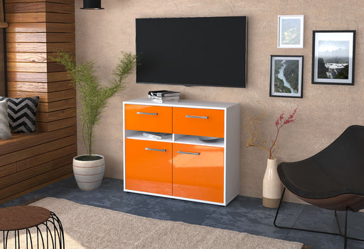 Sideboard Clea, Orange Front (92x79x35cm) - Dekati GmbH