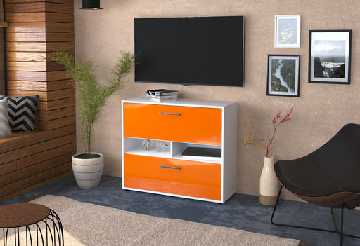 Sideboard Dalia, Orange Front (92x79x35cm) - Dekati GmbH