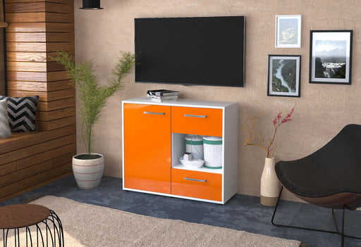Sideboard Danica, Orange Front (92x79x35cm) - Dekati GmbH