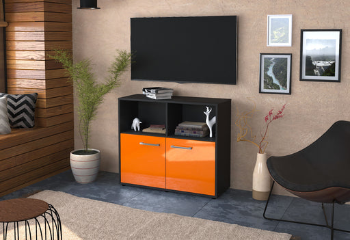 Sideboard Camilla, Orange Front (92x79x35cm) - Dekati GmbH