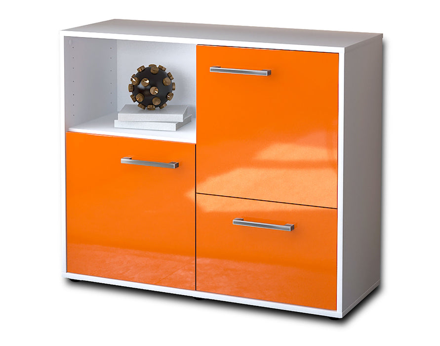 Sideboard Carina, Orange Seite ( 92x79x35cm) - Dekati GmbH