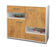 Sideboard Carmelina, Eiche Seite ( 92x79x35cm) - Dekati GmbH