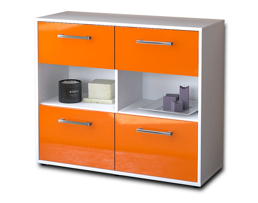 Sideboard Carmen, Orange Seite ( 92x79x35cm) - Dekati GmbH