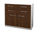 Sideboard Celia, Walnuss Seite ( 92x79x35cm) - Dekati GmbH
