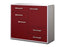 Sideboard Ciara, Rot Seite ( 92x79x35cm) - Dekati GmbH