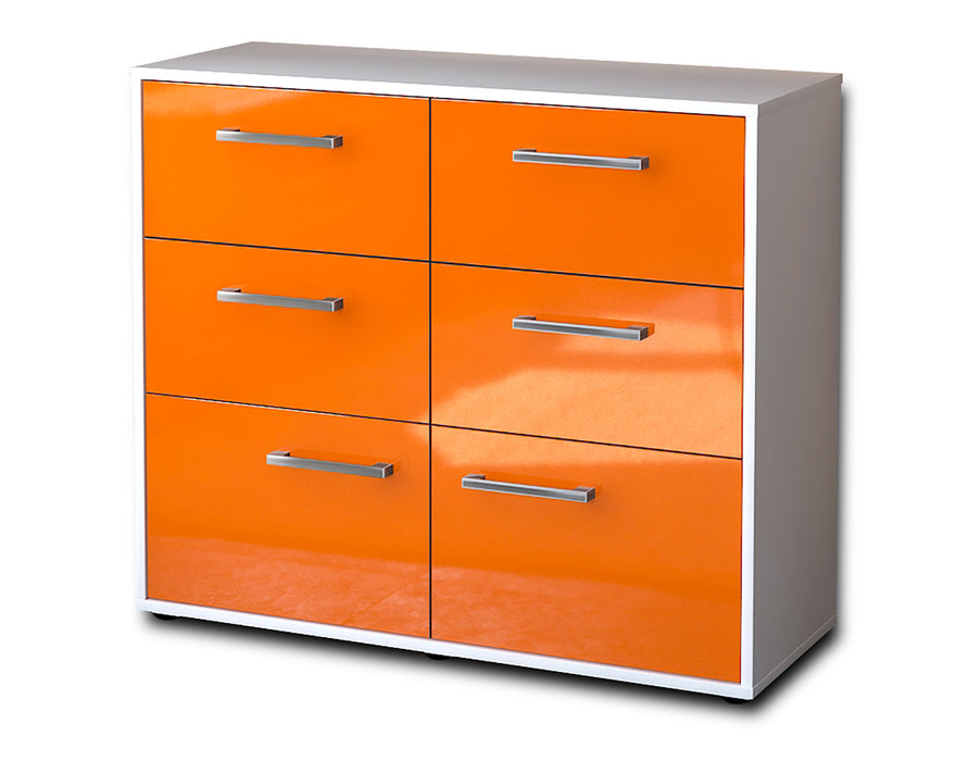 Sideboard Dalida, Orange Seite ( 92x79x35cm) - Dekati GmbH