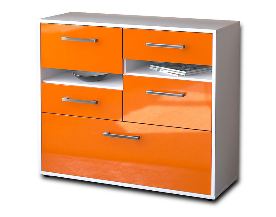 Sideboard Daria, Orange Seite ( 92x79x35cm) - Dekati GmbH
