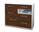 Sideboard Dariella, Walnuss Seite ( 92x79x35cm) - Dekati GmbH