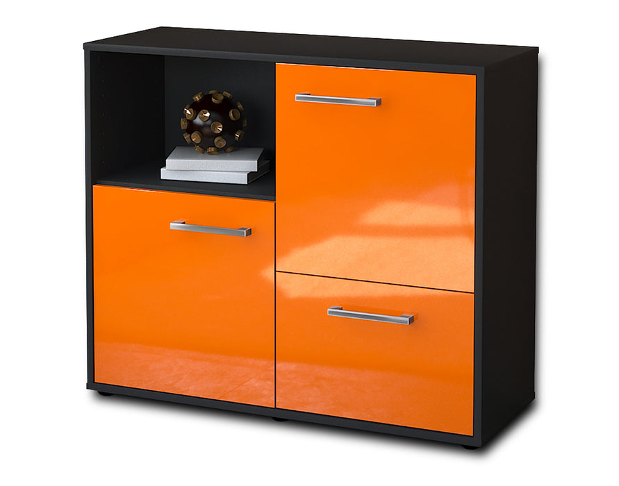 Sideboard Carina, Orange Seite ( 92x79x35cm) - Dekati GmbH