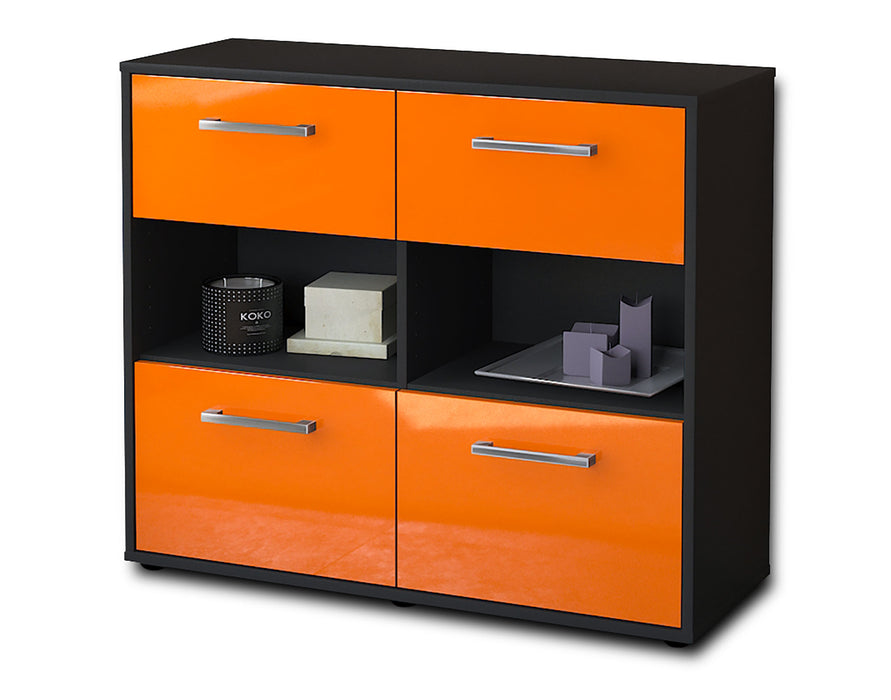 Sideboard Carmen, Orange Seite ( 92x79x35cm) - Dekati GmbH