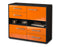 Sideboard Claudia, Orange Seite ( 92x79x35cm) - Dekati GmbH