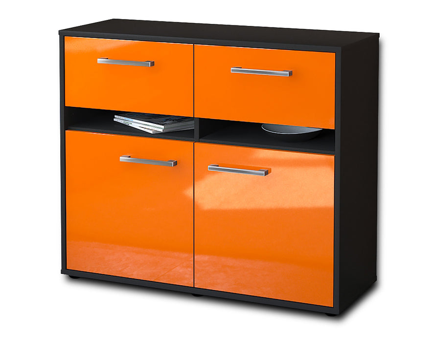 Sideboard Clea, Orange Seite ( 92x79x35cm) - Dekati GmbH