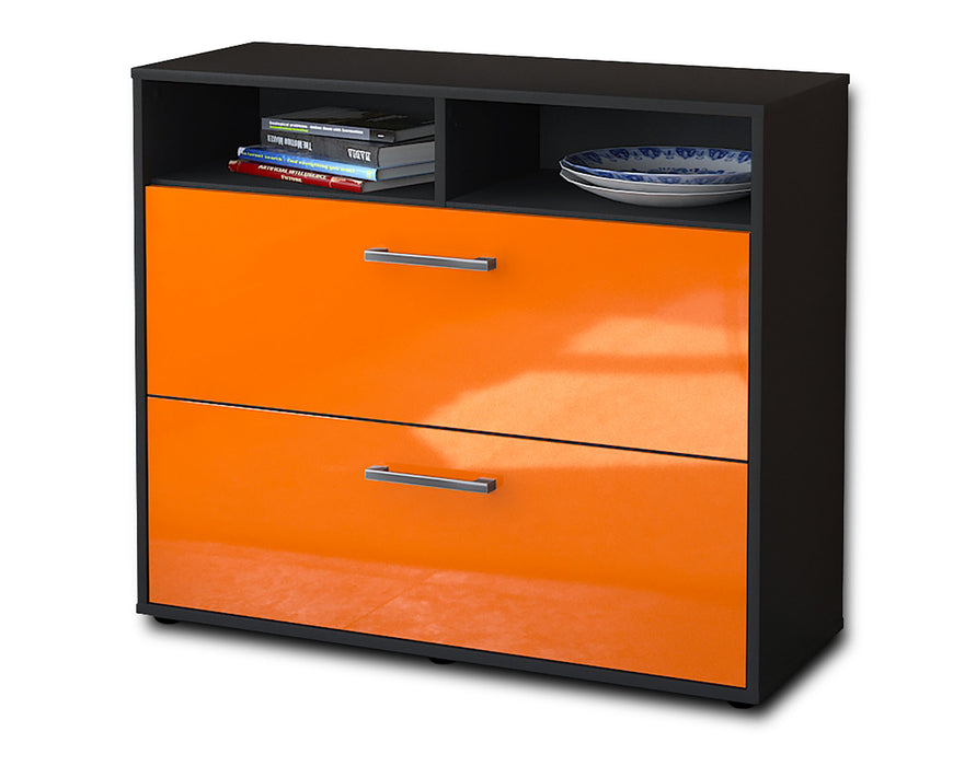 Sideboard Cosma, Orange Seite ( 92x79x35cm) - Dekati GmbH
