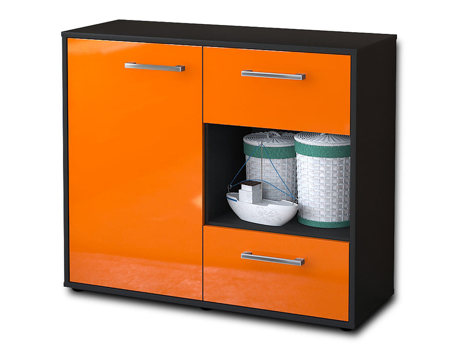 Sideboard Danica, Orange Seite ( 92x79x35cm) - Dekati GmbH