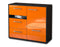 Sideboard Davina, Orange Seite ( 92x79x35cm) - Dekati GmbH