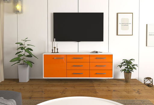 Lowboard Portland, Orange Studio ( 136x49x35cm) - Dekati GmbH