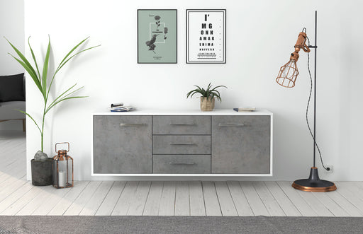 Lowboard , Beton Studio ( 136x49x35cm) - Dekati GmbH