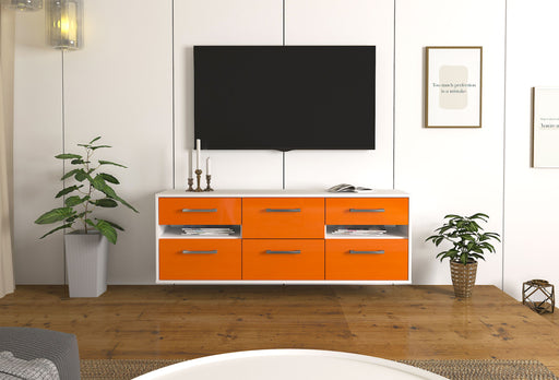 Lowboard Sacramento, Orange Studio ( 136x49x35cm) - Dekati GmbH