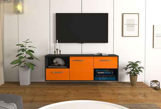 Lowboard Louisville, Orange Studio (136x49x35cm) - Dekati GmbH