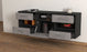 Lowboard St. Louis, Beton Offen (136x49x35cm) - Dekati GmbH