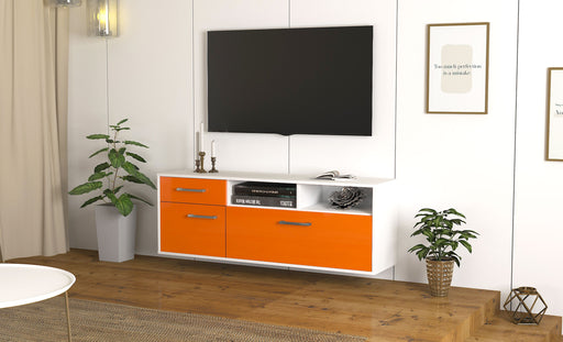 Lowboard Albuquerque, Orange Front ( 136x49x35cm) - Dekati GmbH