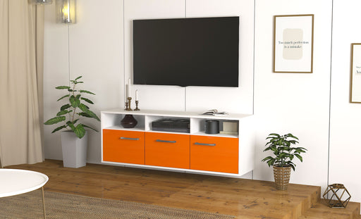 Lowboard Kansas City, Orange Front ( 136x49x35cm) - Dekati GmbH