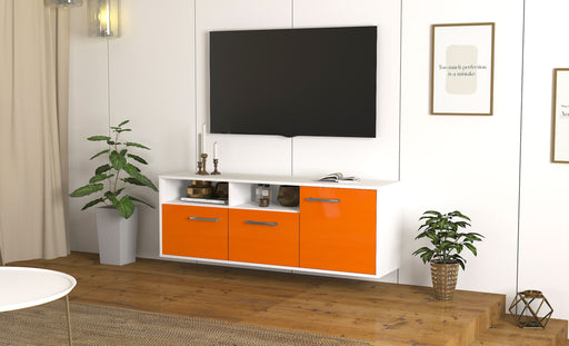 Lowboard Miami, Orange Front ( 136x49x35cm) - Dekati GmbH