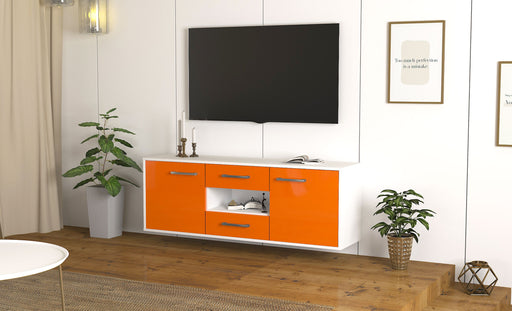 Lowboard Tampa, Orange Front ( 136x49x35cm) - Dekati GmbH