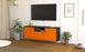 Lowboard Atlanta, Orange Front (136x49x35cm) - Dekati GmbH