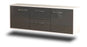 Lowboard Nashville, Grau Seite ( 136x49x35cm) - Dekati GmbH
