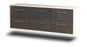 Lowboard Washington D. C., Grau Seite ( 136x49x35cm) - Dekati GmbH