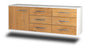 Lowboard Portland, Eiche Seite ( 136x49x35cm) - Dekati GmbH