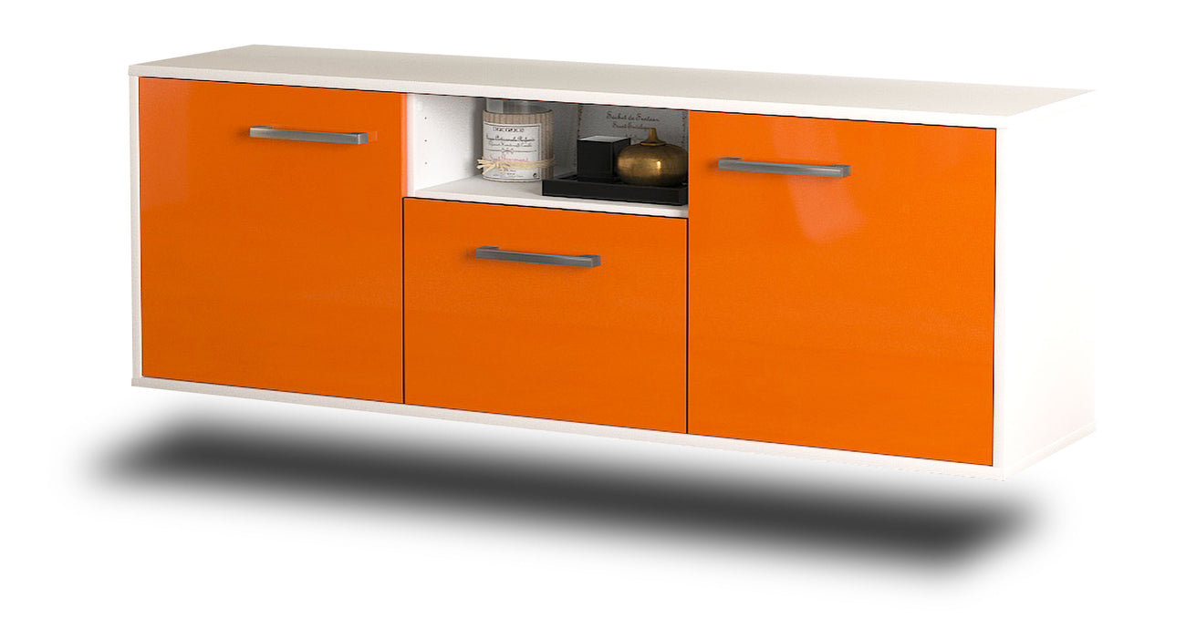 Lowboard Mesa, Orange Seite ( 136x49x35cm) - Dekati GmbH