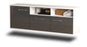 Lowboard Omaha, Grau Seite ( 136x49x35cm) - Dekati GmbH