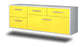 Lowboard Minneapolis, Gelb Seite ( 136x49x35cm) - Dekati GmbH