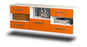 Lowboard Santa Ana, Orange Seite ( 136x49x35cm) - Dekati GmbH