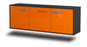 Lowboard Seattle, Orange Seite (136x49x35cm) - Dekati GmbH