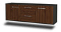 Lowboard Nashville, Walnuss Seite (136x49x35cm) - Dekati GmbH