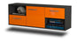 Lowboard Louisville, Orange Seite (136x49x35cm) - Dekati GmbH