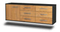 Lowboard Portland, Eiche Seite (136x49x35cm) - Dekati GmbH