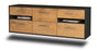 Lowboard Sacramento, Eiche Seite (136x49x35cm) - Dekati GmbH