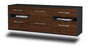 Lowboard Sacramento, Walnuss Seite (136x49x35cm) - Dekati GmbH