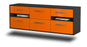 Lowboard Sacramento, Orange Seite (136x49x35cm) - Dekati GmbH