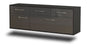 Lowboard Tulsa, Grau Seite (136x49x35cm) - Dekati GmbH