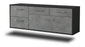 Lowboard Omaha, Weiß Seite (136x49x35cm) - Dekati GmbH