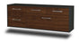 Lowboard Minneapolis, Walnuss Seite (136x49x35cm) - Dekati GmbH