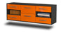 Lowboard Wichita, Orange Seite (136x49x35cm) - Dekati GmbH