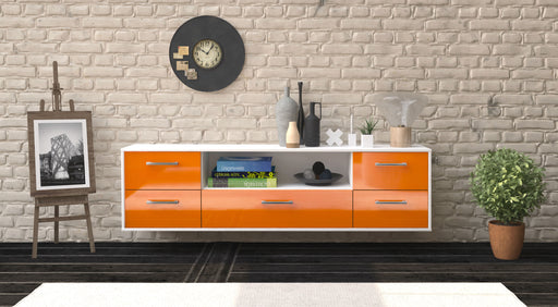 Lowboard Buffalo, Orange Studio (180x49x35cm) - Dekati GmbH